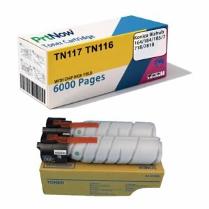Compatible with Minolta TN117 toner cartridge, 164 184 toner cartridge, Canon 185e 7718 7818 toner powder
