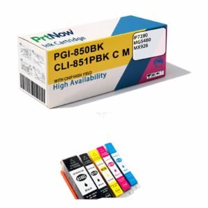 Compatible Canon PGI-850 851 Edible Ink Cartridge Ink for IP7280 MG5480 MX928 Printers-PrtNow