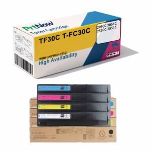 Compatible with Toshiba T-FC30 toner cartridge for 2550C copier, 2050C printer, 2051C toner cartridge, 2551C toner powder box
