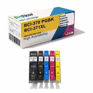 Compatible with Canon CANON BCI-370PGBK BCI-371 TS5030 TS5030S TS6030 Ink Cartridges