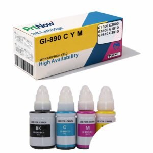 Compatible with Canon GI-890, G1800, G2800, G3800 Ink, Color 890 Filling Ink, Ink Cartridge