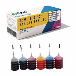 Suitable for Brother HP Ink Canon Ink Cartridge Printers Ink Continuous Ink Supply System Refill Ink 30ML Universal Ink-PrtNow