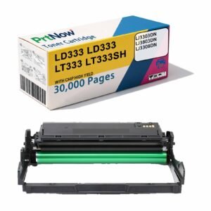 Compatible with LD333 Drum Unit, Lenovo LJ3303 Toner Cartridge, 3803dn Printer Ink Cartridge, 3308 Drum Unit, Toner Powder Cartridge