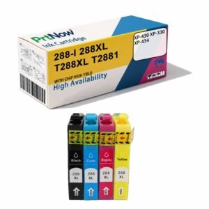 Compatible Epson 288XL 288-I XP-240 XP-330 XP430 Printer Ink Cartridges T2881-PrtNow