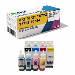 Epson L801 L805 L1800 L800 R330 1390 T50 Printer Ink Wholesale-PrtNow