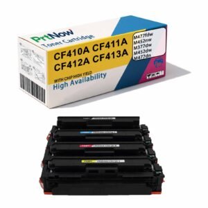 Compatible with HP M477fdw toner cartridge CF410A, M452nw, M377dw, M452dw, M477dn toner cartridge