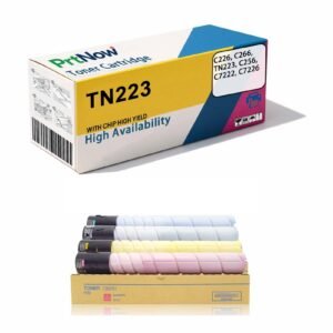 Compatible Konica Minolta C226 toner cartridge C266 toner powder Konica Minolta TN223 C256 C7222 C7226