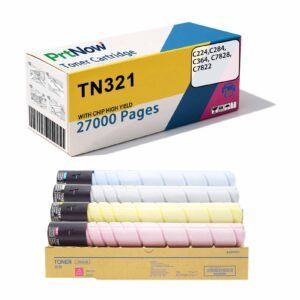 Compatible with Konica Minolta C224 C284 C364 toner cartridge TN321, Konica Minolta C7828 C7822 toner powder ink