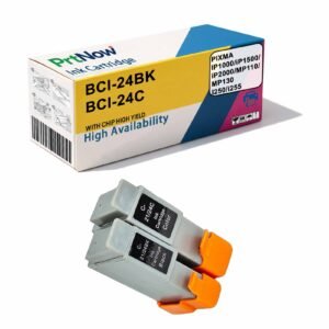 Compatible Canon IP1000 IP1500 Printer Ink Cartridge BCI-24BK Black BCI-24C Color