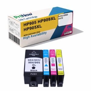 Compatible with HP 905xl Ink Cartridge HP Officejet Pro 6960 6970 Printer Ink Cartridge HP909-PrtNow