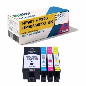 Compatible with HP903 HP907 Ink Cartridges for HP 6968 6970 6971 6974 6975 Printers
