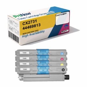 Compatible Oki CX2731MFP toner cartridge 44469813 Color Printer Ink Cartridge Carbon Powder 44494207 Drum Unit