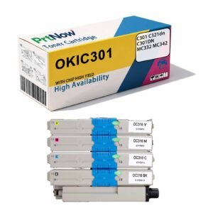Compatible with OKI C301, OKI C321dn/C301DN/MC332/MC342 Laser Printer Drum