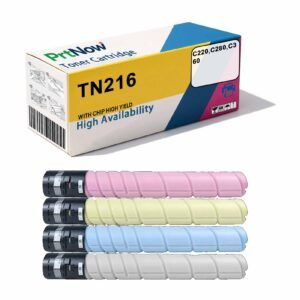 Jianying Chen Compatible with TN216 Ink Cartridge DR311 Drum Unit Konica Minolta C220/C280/C360