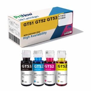 Compatible with HP GT51 GT52 53 Ink HP DeskJet GT5810 GT5820 All-in-One Printer