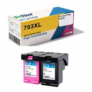 Colorino Compatible with HP 703 703xl Black HP 703 Ink Cartridge for K510a K109a K209a Printers
