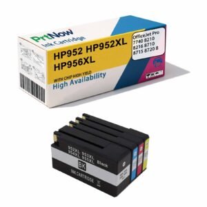 Compatible HP952 HP956XL Ink Cartridge for HP OfficeJet Pro 7720 7740 Printer Ink Cartridge-PrtNow