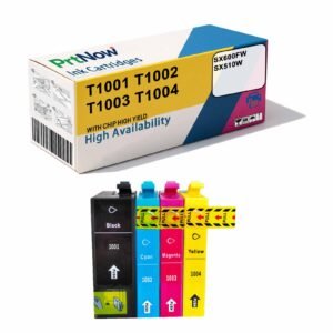 SX600FW/SX510W Printer Ink Cartridges T1001/T1002/T1003/T1004 Inkjet Consumables