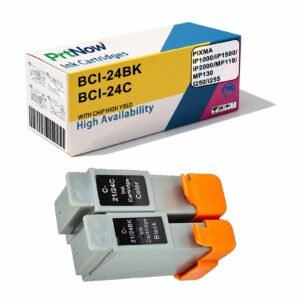 Compatible with Canon CANON BCI-24BK/BCI-24C Inkjet Printer Cartridges, Support Dropshipping-PrtNow