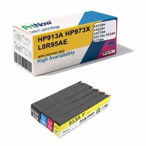 Compatible with HP HP913A 973X Ink Cartridge for Pro 452dw 477dw 552dw 577dw Printers Ink Cartridge-PrtNow