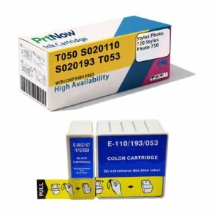 Compatible with Epson T050 T053 Ink Cartridge EX EX2 EX3 Printer Ink Cartridges 710 720 750