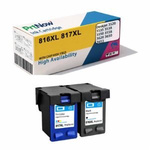 Colorino Compatible with HP 816 817 3938 2238 F388 F2288 Black Ink Printer Cartridge