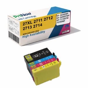 Compatible with EPSON 27XL T2711 WF-7110 WF-3620 WF-3640 WF-7610 Ink Cartridges-PrtNow