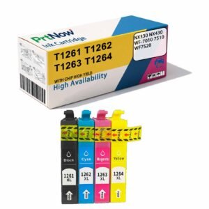 Compatible Epson NX330 NX430 WF-7010 7510 WF7520 Printer Ink Cartridge T1261-PrtNow