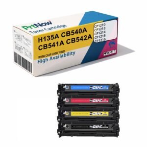 Compatible with HP CB540A toner cartridge for HP CP1215, CP1515n, 1519, 1518, CM1312 color ink cartridge, 1213