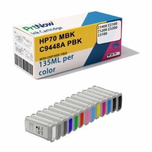 Compatible with HP HP70 Ink Cartridge for HP Z5400 Z2100 Z5200 Z3200 Z3100 Plotter Ink Cartridges-PrtNow
