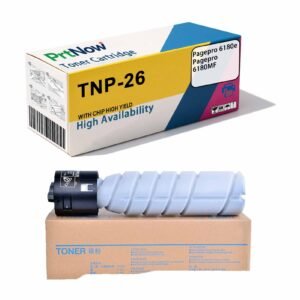 Compatible with Konica Minolta PagePro 6180e toner cartridge, 6180MF copier toner powder TNP26 ink cartridge