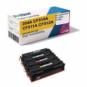 Compatible with HP M154a M181fw toner cartridge M180n M154nw printer ink cartridge CF510A HP204A-PrtNow