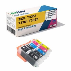 Compatible with EPSON T3351 T3361 33XL Ink Cartridge XP-530 XP-630 830 XP-640 Printers