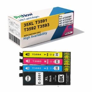 Compatible with EPSON 35 35XL T35XL T3591 T3592 T3593 T3594 Ink Cartridges