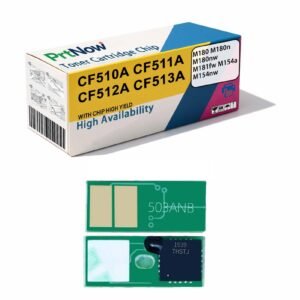 Compatible with CF510A HP hp204A chip M154a Color Printer M181fw 180n Toner Drum Counter