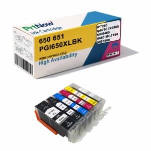 Compatible with Canon CANON 650 651 Ink Cartridge IP7260 Ip8760 iX6860 MG7160 MG7560