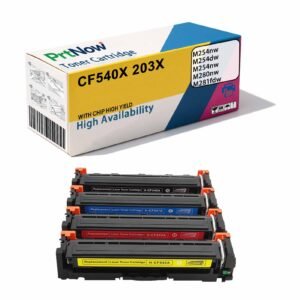 Suitable for HP M254nw toner cartridge M280nw M281fdw color printer toner cartridge CF540X 203X
