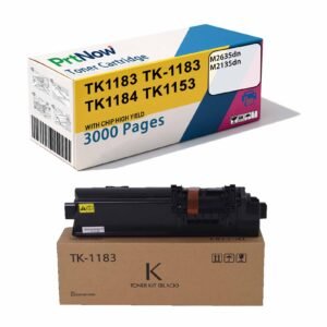 Compatible with Kyocera TK1183, TK1163, TK1153 toner cartridges, M2135dn, M2635dn toner cartridges-PrtNow