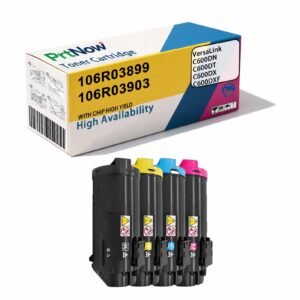 Compatible with Xerox C600 toner cartridge 106R03899, Xerox VersaLink C605 ink cartridge 106R03903 toner