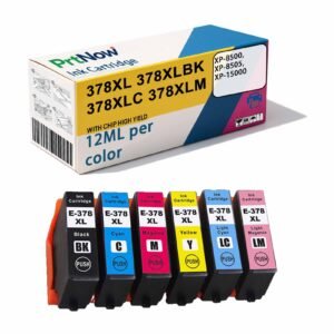 Compatible with EPSON 378XL Ink Cartridge XP-8500 XP-8505 XP-8600 XP-15000 Ink Cartridge
