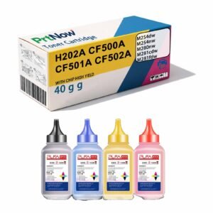 Compatible with HP CF500 toner M254dw toner cartridge M280nw ink cartridge M281fdw color printer toner hp202A-PrtNow