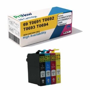 Compatible with Epson EPSON 69 T0691 T0692 T0693 T0694 T69 T069 Ink Cartridges