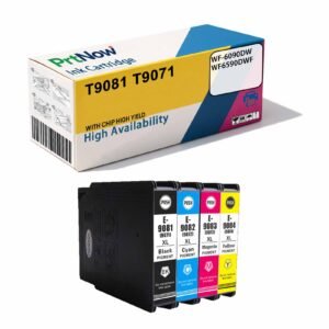 Compatible with Epson EPSON T9081 T9071 Ink Cartridge WF-6090DW WF6590DWF Printer Ink Cartridge