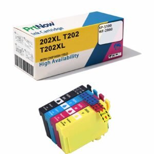 Compatible with Epson EPSON 202 T202XL 202XL XP-5100 WF-2860 Printer Ink Cartridges