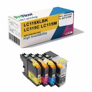 Compatible with Brother LC119XL LC117 Ink Cartridge MFC-J6973CDW J6975CDW Ink Cartridge-PrtNow