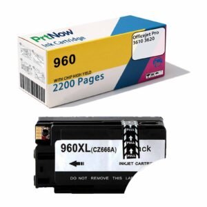 Compatible with HP 960 Ink Cartridge HP 960XL High Capacity Officejet 3610 3620 Printer Ink Cartridge