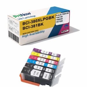 Compatible Canon Canon 380 381 TR703 TS8330 TS7330 TS6330 Printer Ink Cartridges
