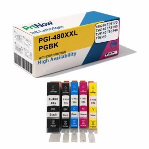 Compatible with Canon PGI-480XXL PGBK CLI-481XXLBK TS8270 TS9170 Ink Cartridges