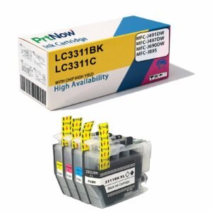 Compatible with Brother LC3311 Ink Cartridge MFC-J491DW J690DW J895DW Ink Cartridge LC3311BK