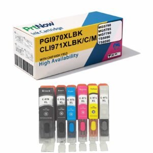 Compatible with CANON MG5790 MG5795 MG7790 TS5090 Refillable Ink Cartridge PGI-970 971-PrtNow